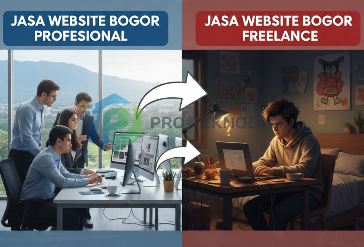 Perbedaan Jasa Website Bogor Profesional vs Freelance: Rekomendasi Jasa Website Bogor yang Profesional dan Berpengalaman
